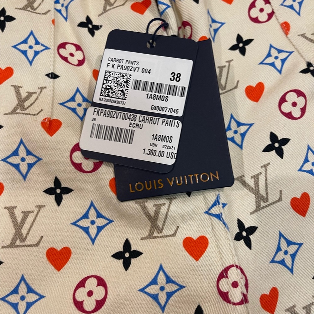 Brand new authentic LV Denim pants - Picture 2 of 2